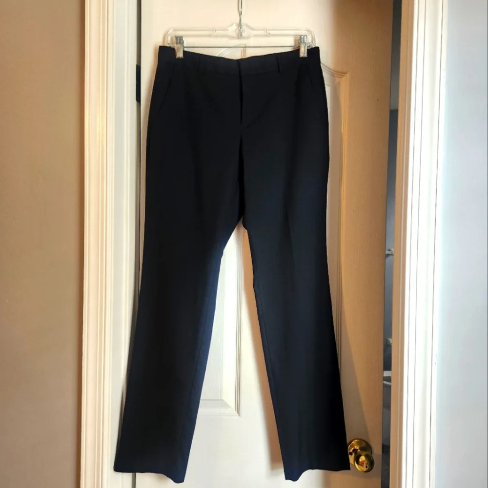 Banana Republic Ryan Curvy Fit Dress Pants, black, size 4 - Picture 2 of 10